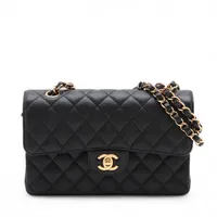 シャネル マトラッセ23 キャビアスキン シングルフラップ ダブル