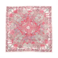 エルメス  森を司るもの エルメス カレ90 Maitres de la Foret森を司るもの スカーフ シルク