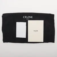 セリーヌ ラゲージ ナノショッパー レザー 2WAYハンドバッグ ブラック