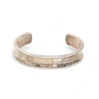 ティファニー グルーブド カフ バングル 925 49.6g シルバー A2690572