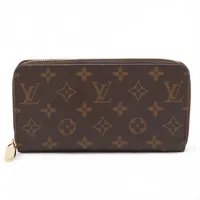 現行◆RFID◆ルイヴィトン ジッピーウォレット モノグラム ブラウン ヴィトン モノグラム ジッピーウォレット M42616 ブラウン ラウンド