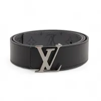 ヴィトン サンチュール LVイニシャル 30MM CA4163 ベルト 85/34 レザー