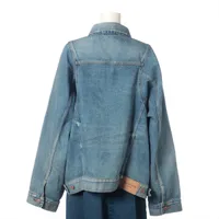 バレンシアガ　デニムジャケット デニムブルー バレンシアガ 21年 コットン デニムジャケット 32 レディース ブルー