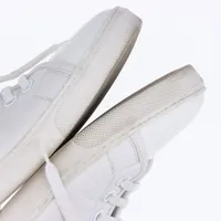 ヴィトン 13年 レザー スニーカー 40 ユニセックス ホワイト MS1123