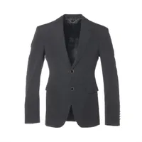 セリーヌ ウール テーラードジャケット 44 メンズ ブラック 2V046659D