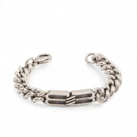 セリーヌ ブレスレット M メタル シルバー フィービー フック バングル