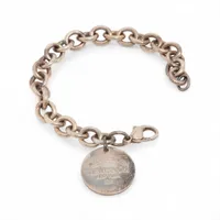 ティファニー リターントゥティファニーラウンドタグ ブレスレット 925