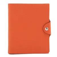 エルメス レフィラブル アトマイザー 香水ボトル GP×革 オレンジ