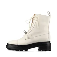 エルメス ニット×レザー ショートブーツ 37.5 レディース ブラック 箱