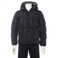 セリーヌ エディ期 ナイロン ダウンジャケット 48 メンズ ブラック