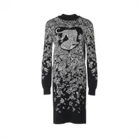 エルメス 19AW カシミヤ×シルク ニットワンピース 38 レディース