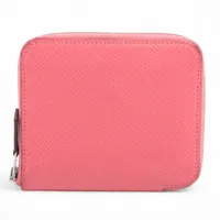 【新春SALE！】美品　エルメス アザップコンパクト ケース ローズアザレ エルメス アザップコンパクト シルクイン ヴォーエプソン コインケース