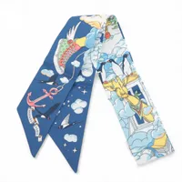 エルメス カレ90 CAVALIERS DES NUAGES 雲の騎士 スカーフ シルク