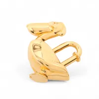 エルメス カデナ ヒポポタマス チャーム GP ゴールド A4052765｜中古