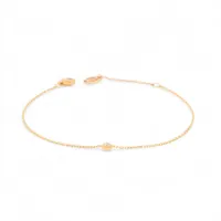 カルティエ ダムール SM ダイヤ ブレスレット 750(YG) 2.2g A2588290