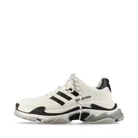 バレンシアガ　正規品 バレンシアガ ZEN フェイクレザー×ラバー スニーカー 27cm メンズ