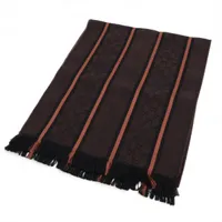 ロエベ×スタジオジブリ マフラー モヘア×ウール×ナイロン イエロー 千