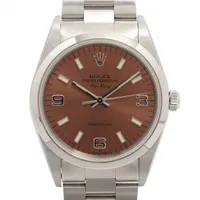 ロレックス エアキング 14000 SS SS AT ピンク文字盤 A4042996｜中古