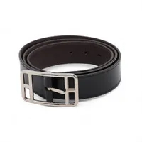 セリーヌ トリオンフ ベルト 90 レザー ブラック A3678420｜中古