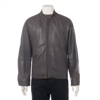 ブルネロクチネリ カシミヤ ジャケット 52 メンズ ネイビー