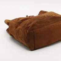 CHANEL　ココマーク　べっ甲　スエード　トートバッグ シャネル ココマーク スエード トートバッグ べっ甲 ブラウン ゴールド