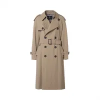 Alexander McQueen トレンチコート 38サイズ Alexander McQueen Women's Hybrid Graffiti Belted Trench Coat Sz 40