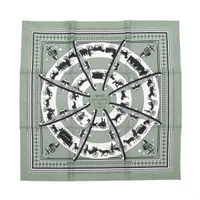 エルメス カレ55 Hermes Paris Station Bandana エルメス パリ