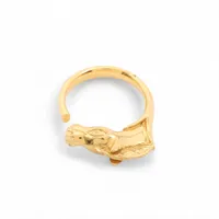 フェンディ×ポケモン ミニリュウ 1A4423 リング S GP ゴールド