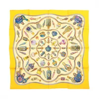 エルメス カレ90 Qu'importe le flacon 香水瓶 スカーフ シルク