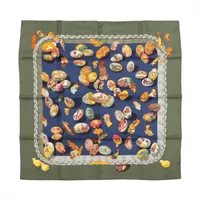 エルメス カレ90 Couvee d'Hermes エルメスの卵 スカーフ シルク