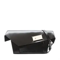 メゾンマルジェラ ニューロック レザー ショルダーバッグ ホワイト