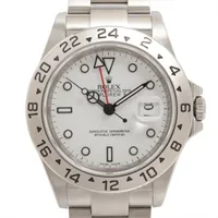 ロレックス エクスプローラーⅡ 16570T SS SS AT 白文字盤