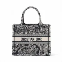 クリスチャンディオール オブリーク ブックトート キャンバス トート