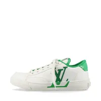 ヴィトン チャーリーライン 22年 レザー スニーカー 37 レディース