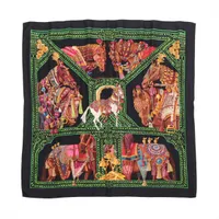 エルメス カレ90 スカーフ｜グリーン(緑)｜中古ブランド品・ブランド