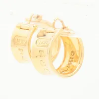 ティファニー 1837 フープ ピアス 750(YG) 12.7g A4045927｜中古