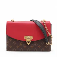 ヴィトン モノグラム サンプラシード M43713 ブラウンxレッド