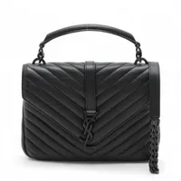 サンローランパリ パニエ ラタン×レザー カゴバッグ ベージュ 647285