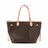 ヴィトン ダミエ ネヴァーフルMM N41358 ブラウン RFID反応あり