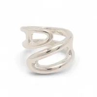 エルメス シェーヌダンクル パンク リング 52 925 11.6g シルバー