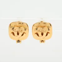 シャネル ロゴ 97A バレッタ GP ゴールド A2060626｜中古ブランド品