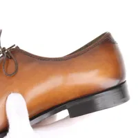 ベルルッティ スカーズ レザー レザーシューズ 8 メンズ ブラウン