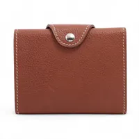 エルメス MC2ガリレイ ヴォーエプソン コンパクトウォレット ゴールド