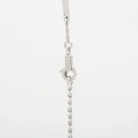 セリーヌ ミニトリオンフ ネックレス メタル シルバー A4047068｜中古