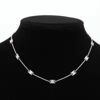 セリーヌ ミニトリオンフ ネックレス メタル シルバー A4047068｜中古
