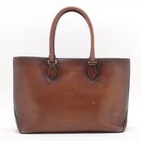 ベルルッティ　カリグラフィ　トゥジュール　レザー　トートバッグ Berluti ベルルッティ 美品 超希少 日本限定 トゥジュール ビッグ