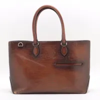 ベルルッティ カリグラフィ トゥージュール レザー トートバッグ