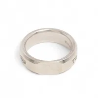 ティファニー T TWOナロー リング 925×750 7.0g ゴールド×シルバー