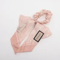 グッチ GG シュシュ シルク ピンク A4048147｜中古ブランド品