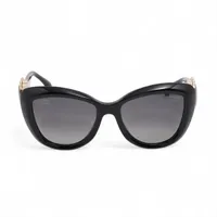 シャネル 5517-A ココマーク ハート サングラス プラスチック ブラック